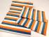 BEDSHEET STRIPE 90X108 2 PILLOW COVER